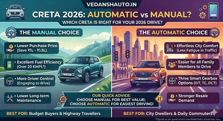 Hyundai Creta manual vs automatic