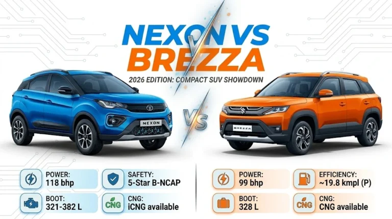 Nexon vs Brezza mileage and features
