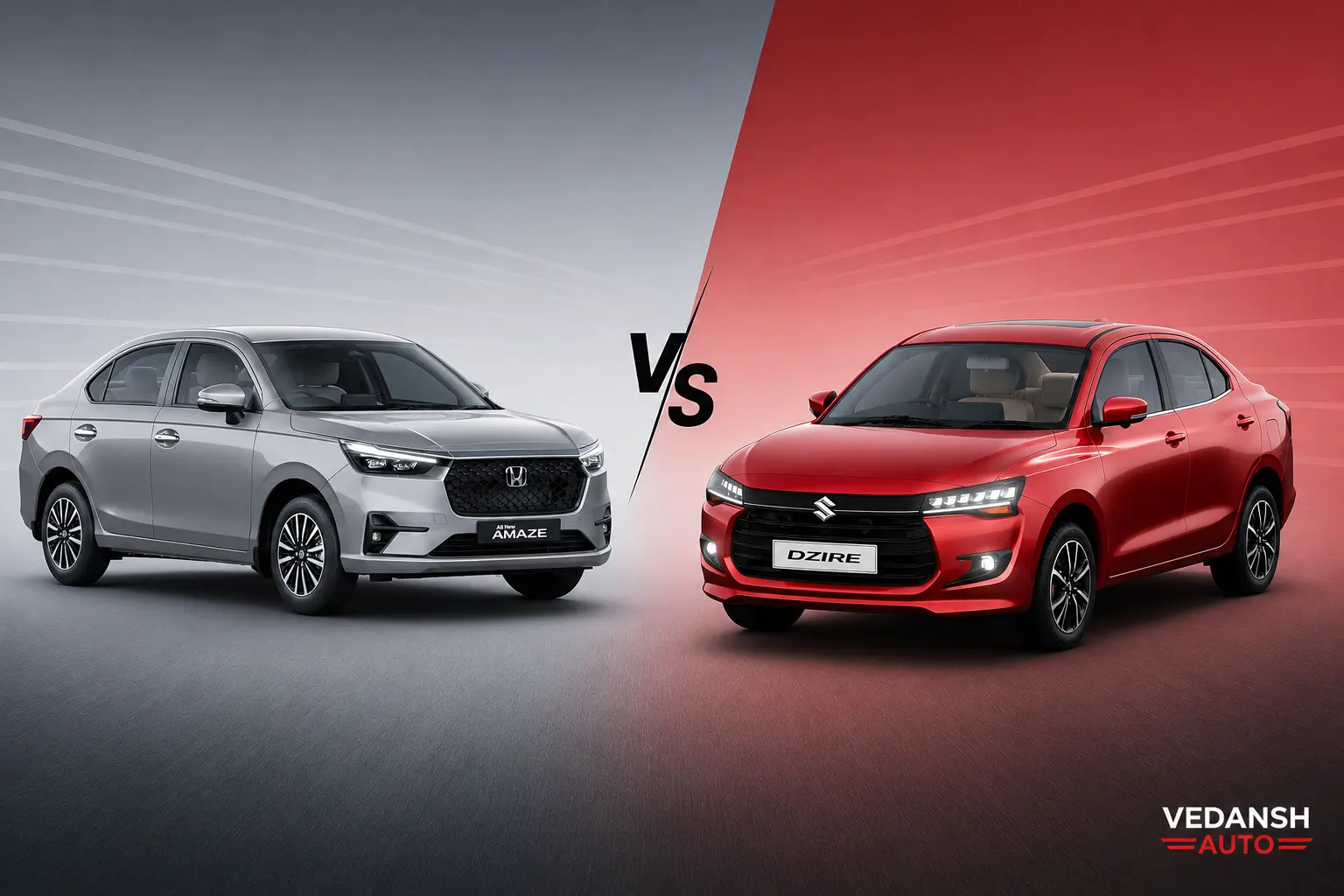 Maruti Dzire vs Honda Amaze