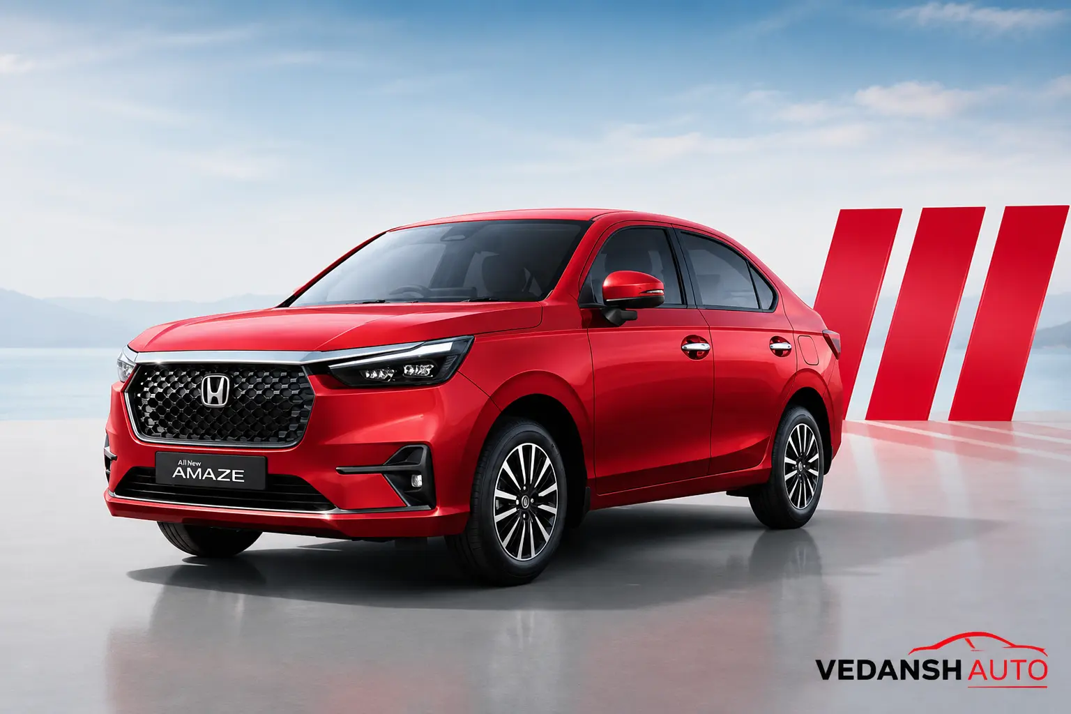 Honda Amaze on-road price in Delhi 2026