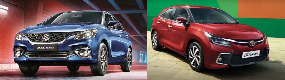Maruti Baleno vs Toyota Glanza